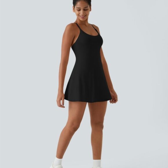 Halara Softlyzero™ Plush Backless Active Dress-Easy Peezy Ed - Picture 3 of 9